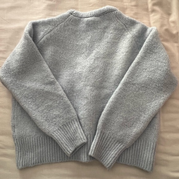 Zara - Floral Embroidered Knit Cardigan - Picture 4 of 8